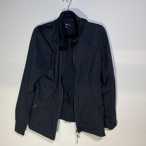 Zella Activewear Women's Fitness Jacket 2X Black